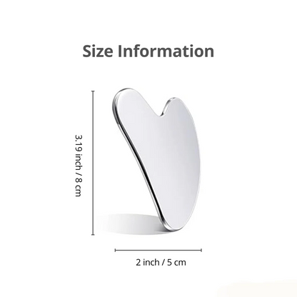 Premium Stainless Steel Gua Sha - For Face Lifting