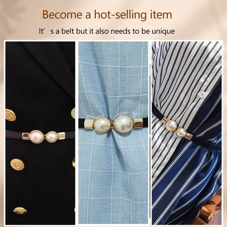Multifunctional Decorative Strap with Adjustable Pearl 💎