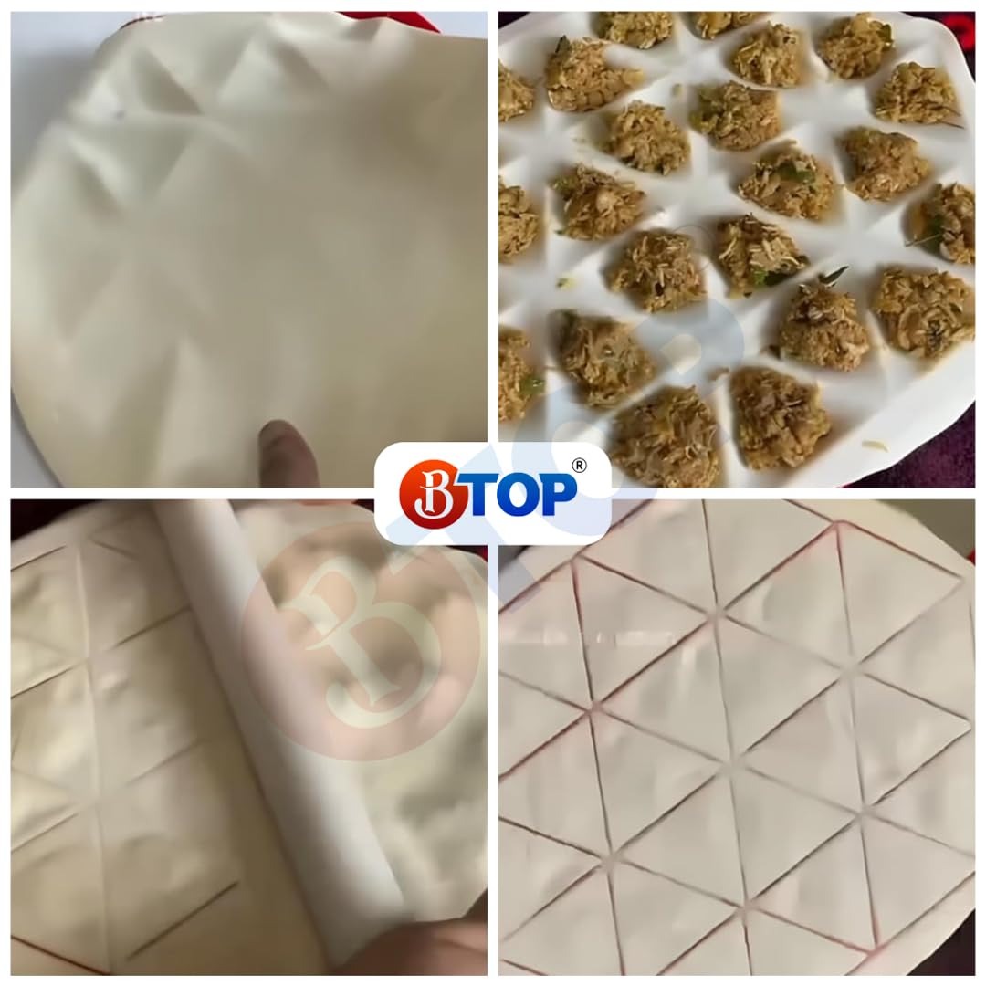 24 in 1 Unbreakable Samosa Maker( ALLOW TO OPEN)