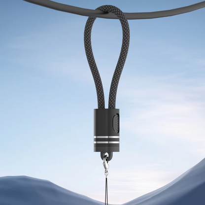 SnapCharge Lanyard Keychain Cable🔋⚡