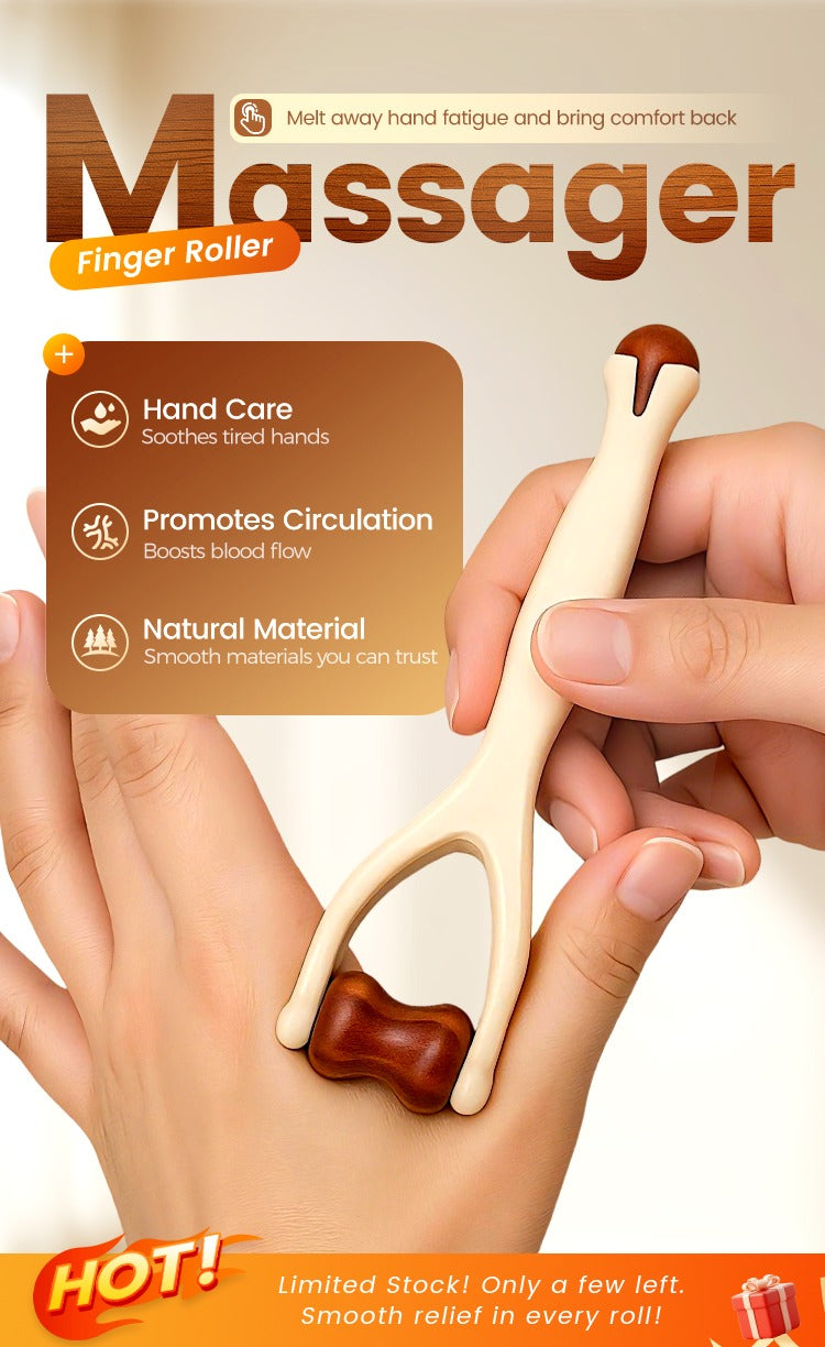 Wooden Hand Massager