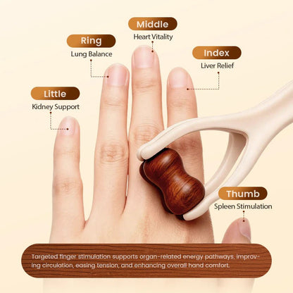 Wooden Hand Massager