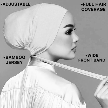 PURFUN Breathable Inner Hijab Caps 🌸