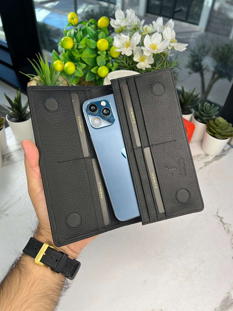 Smart Leather Phone Wallet 💼✨