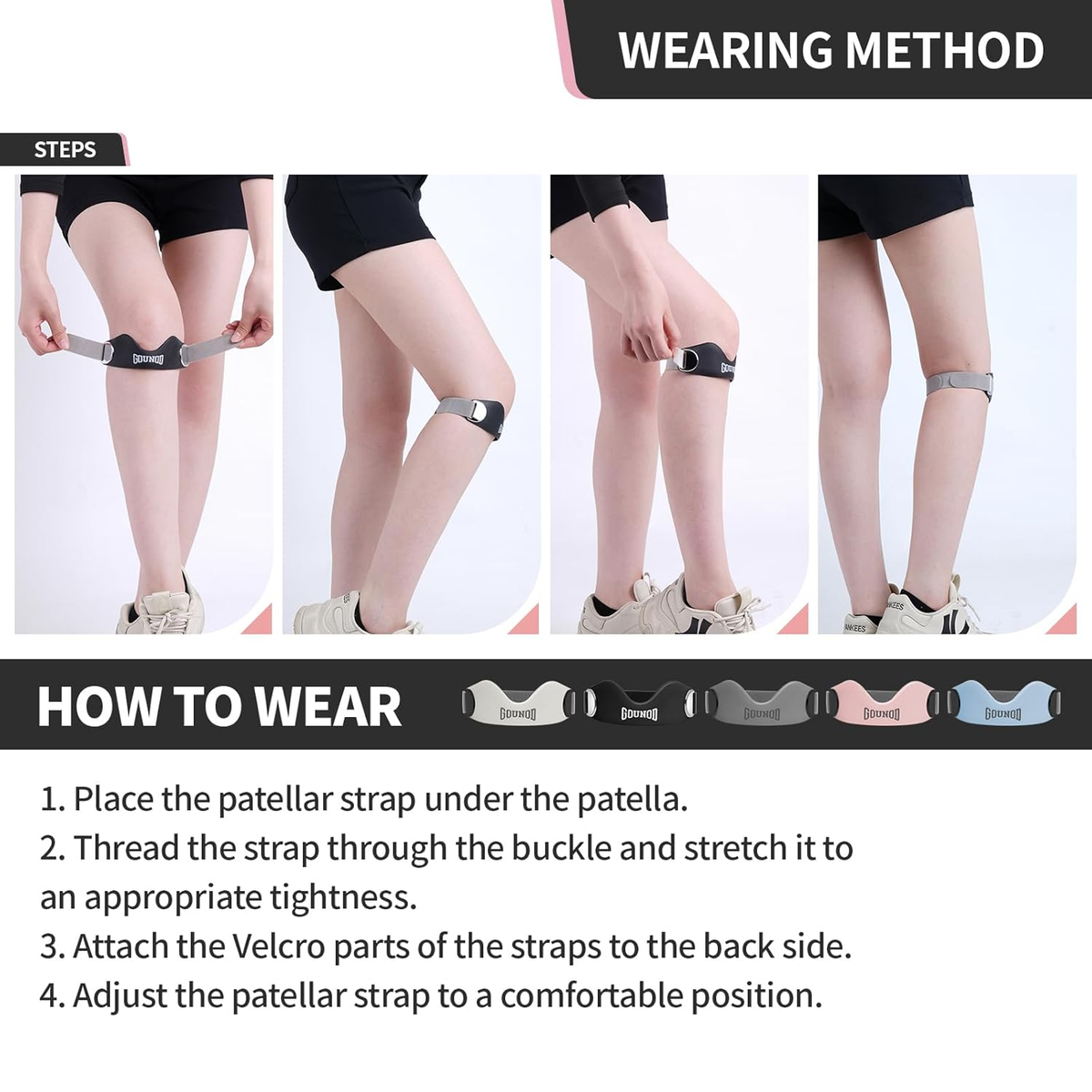 Patella Knee Support Band 🦵✨