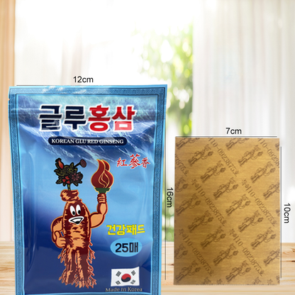 Korean Herbal Red Ginseng Pain Relief Joint Patch